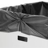 Bankers Box 42 gal Waste & Recycling Bins, White FEL7320101